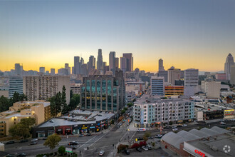 356-374 E 2nd St, Los Angeles, CA - aerial  map view