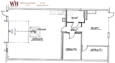 6051 Telegraph Rd, Toledo, OH for lease Floor Plan- Image 1 of 8