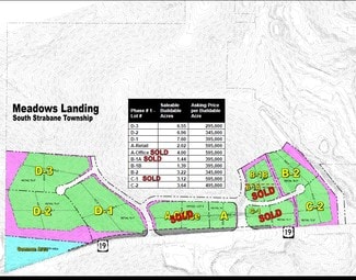 More details for 1 Meadows Landing Dr, Washington, PA - Land for Lease
