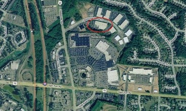 9730 Northcross Center Ct, Huntersville, NC - Aerial map view