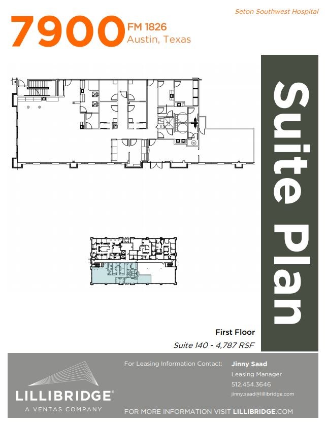 7900 FM 1826, Austin, TX for lease Floor Plan- Image 1 of 9