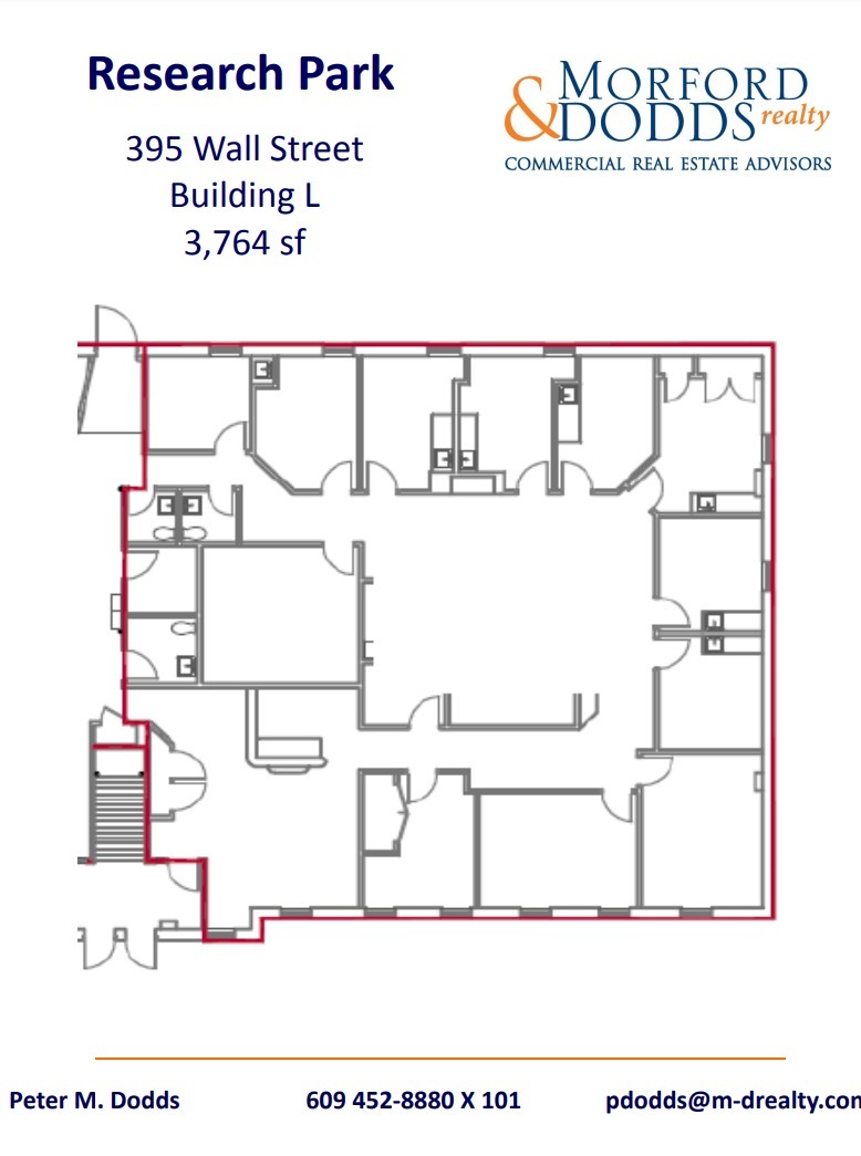 376-400 Wall St, Princeton, NJ for lease Floor Plan- Image 1 of 1