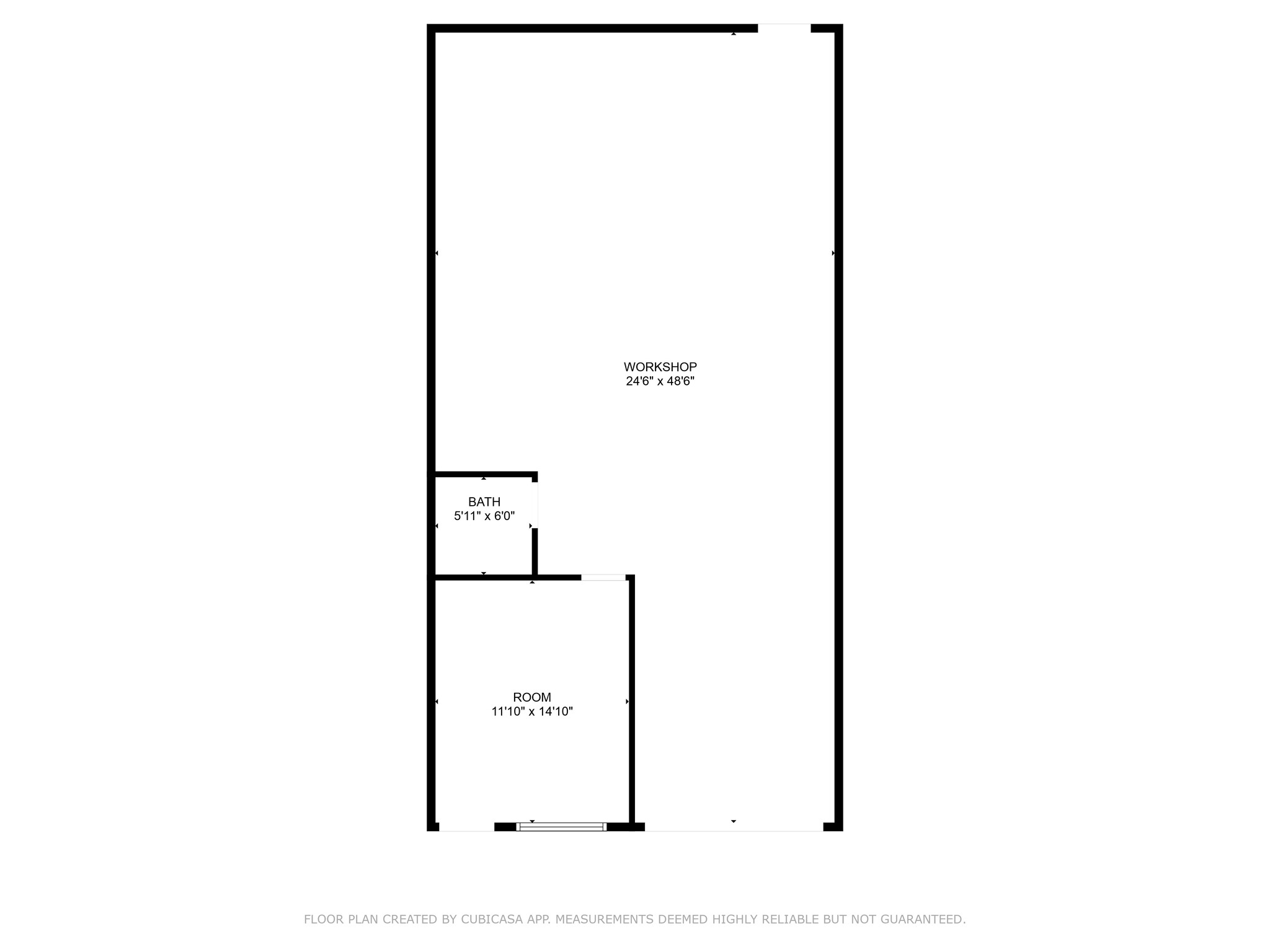 1627 Dobbs Rd, Saint Augustine, FL for lease Floor Plan- Image 1 of 7