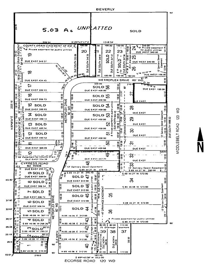 Metroplex Dr, Romulus, MI 48174