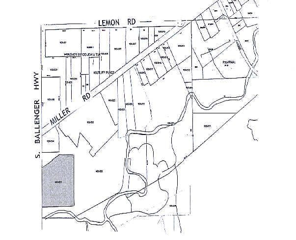 3603-3619 Miller Rd, Flint, MI for lease - Plat Map - Image 2 of 7