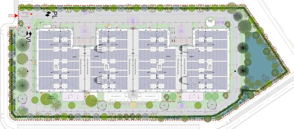 Industrial in Louvres for lease - Site Plan - Image 2 of 4