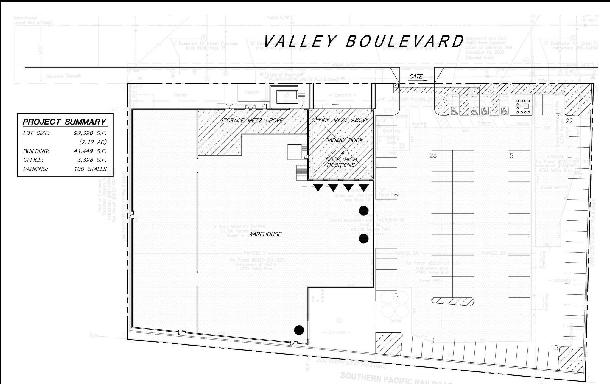 4790 Valley Blvd, Los Angeles, CA for sale Site Plan- Image 1 of 1