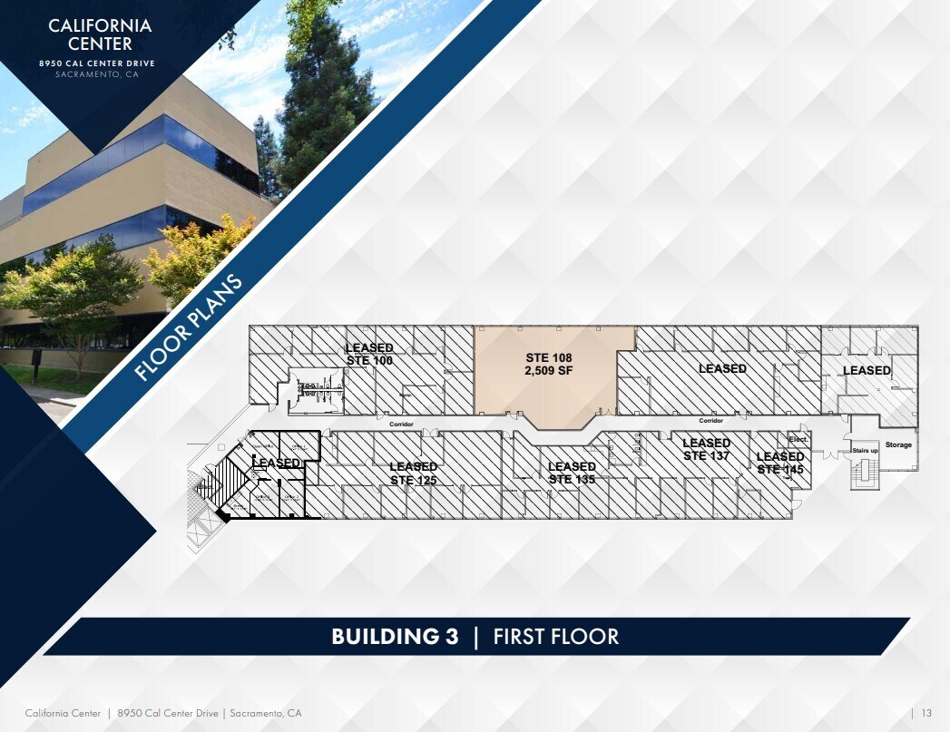 8950 Cal Center Dr, Sacramento, CA for lease Floor Plan- Image 1 of 1