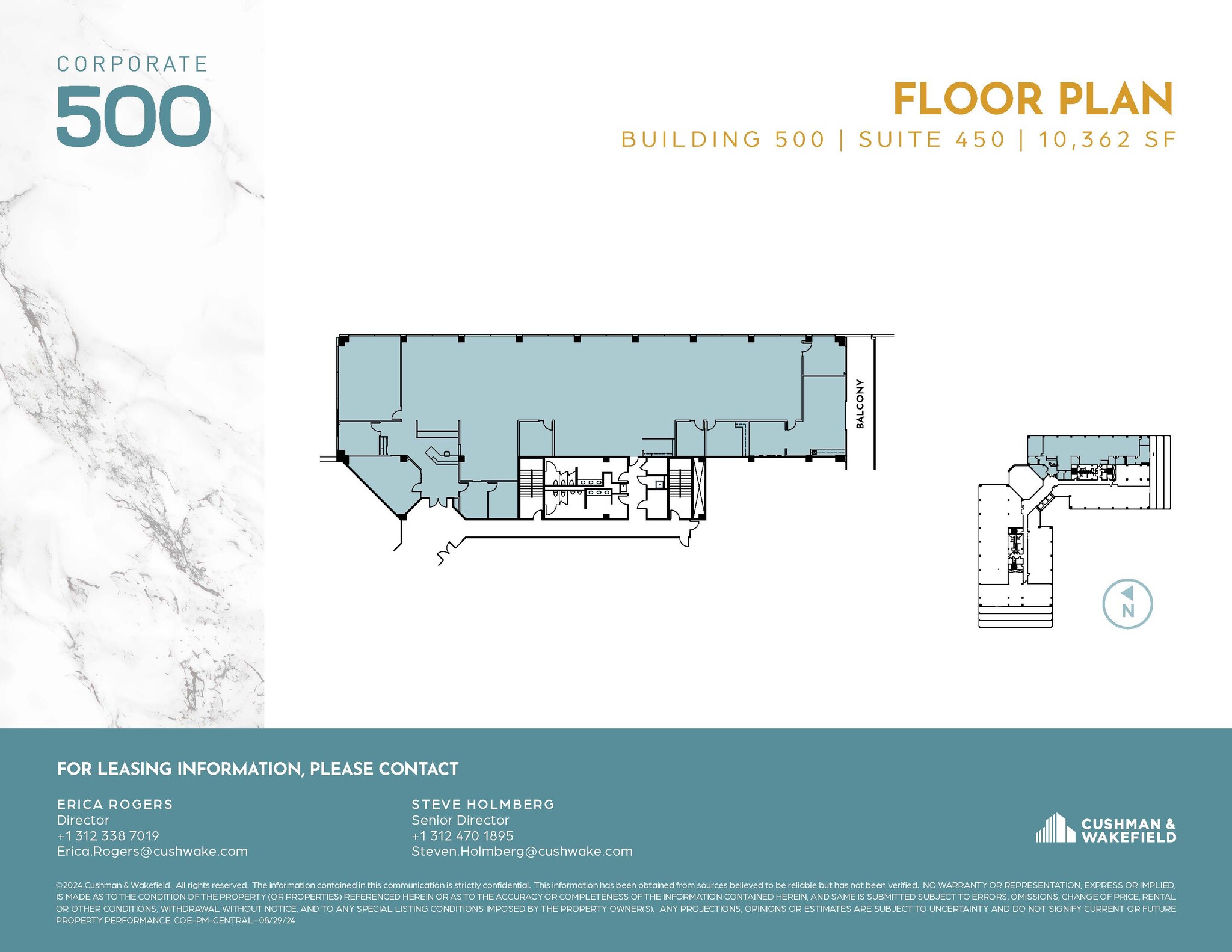 500 Lake Cook Rd, Deerfield, IL for lease Floor Plan- Image 1 of 1