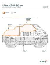 1005 N Glebe Rd, Arlington, VA for lease Floor Plan- Image 1 of 1