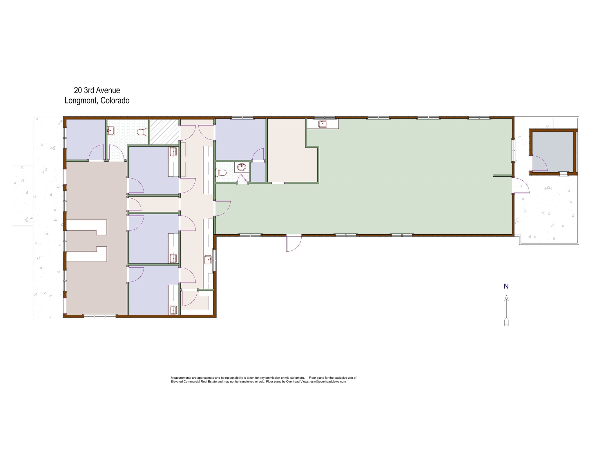 20 3rd Ave, Longmont, CO for lease Site Plan- Image 1 of 1
