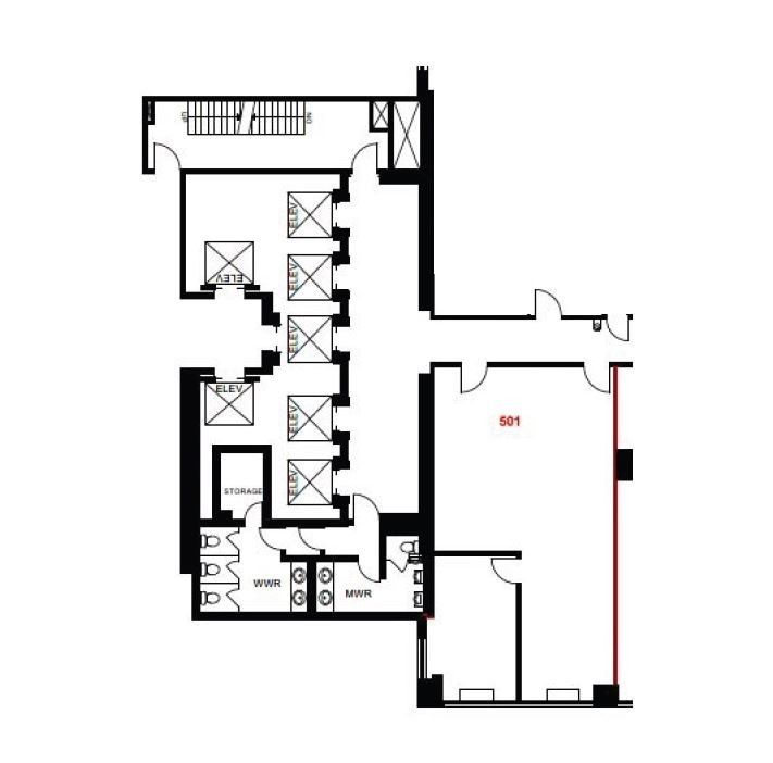 700 Bay St, Toronto, ON for lease Floor Plan- Image 1 of 1