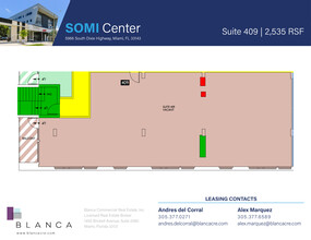 5966 S Dixie Hwy, South Miami, FL for lease Floor Plan- Image 1 of 1