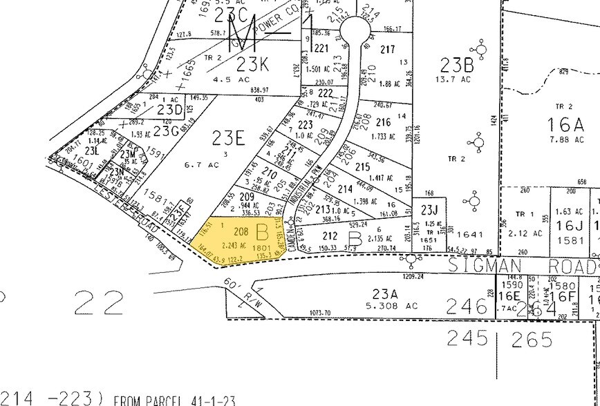 1801 Sigman Rd NW, Conyers, GA for sale - Plat Map - Image 1 of 1