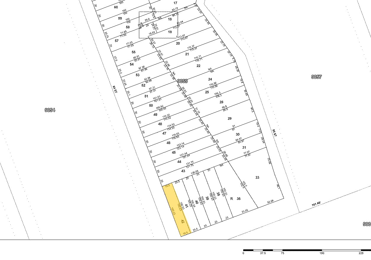 84-01 101st Ave, Ozone Park, NY for sale Plat Map- Image 1 of 1