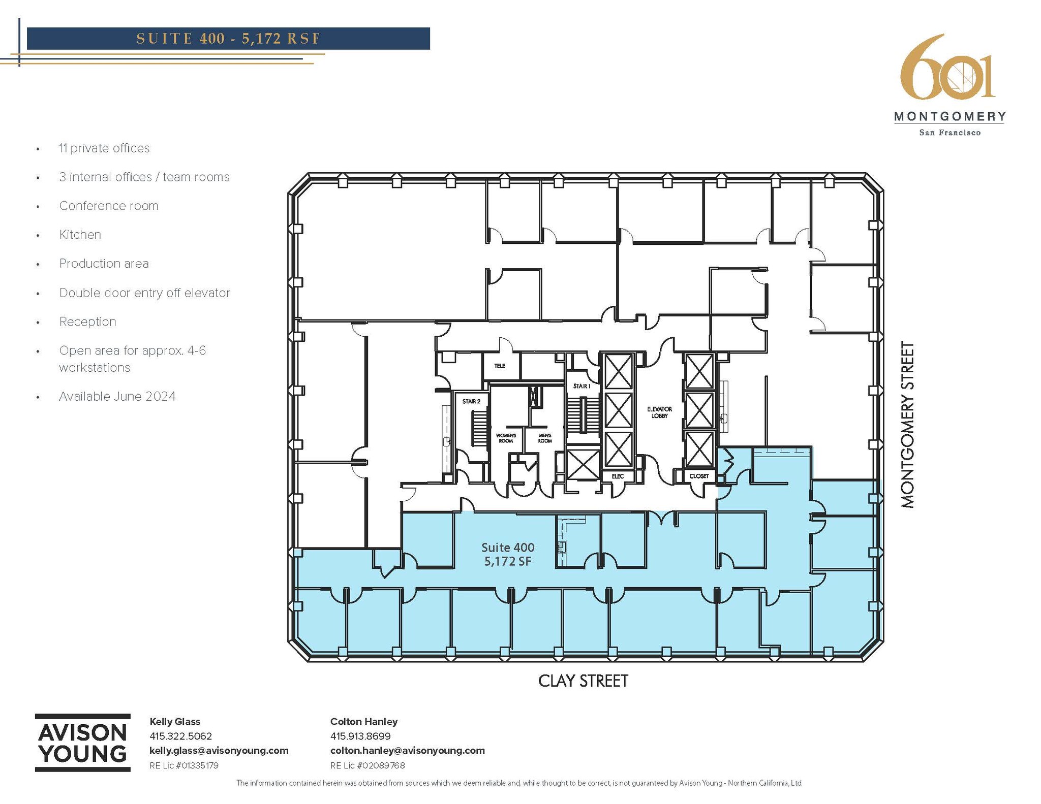 601 Montgomery St, San Francisco, CA for lease Floor Plan- Image 1 of 1