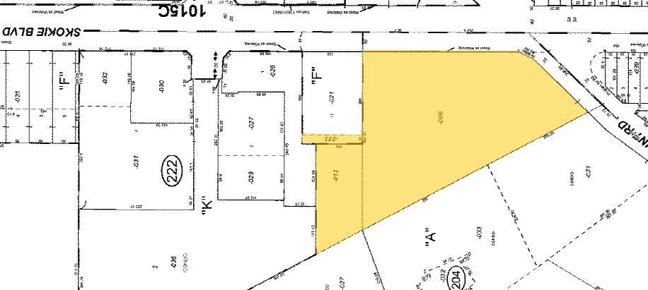 9300-9320 Skokie Blvd, Skokie, IL for lease - Plat Map - Image 3 of 3