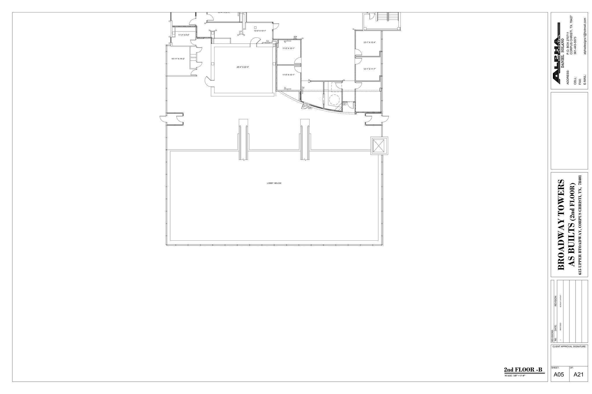 615 N Upper Broadway St, Corpus Christi, TX for lease Site Plan- Image 1 of 12