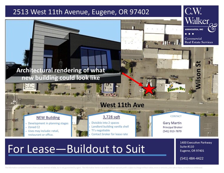 2513 W 11th Ave, Eugene, OR for lease - Building Photo - Image 1 of 1