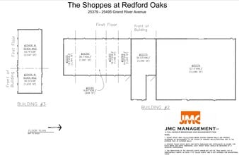 25351-25495 Grand River Ave, Redford, MI for lease Floor Plan- Image 2 of 3