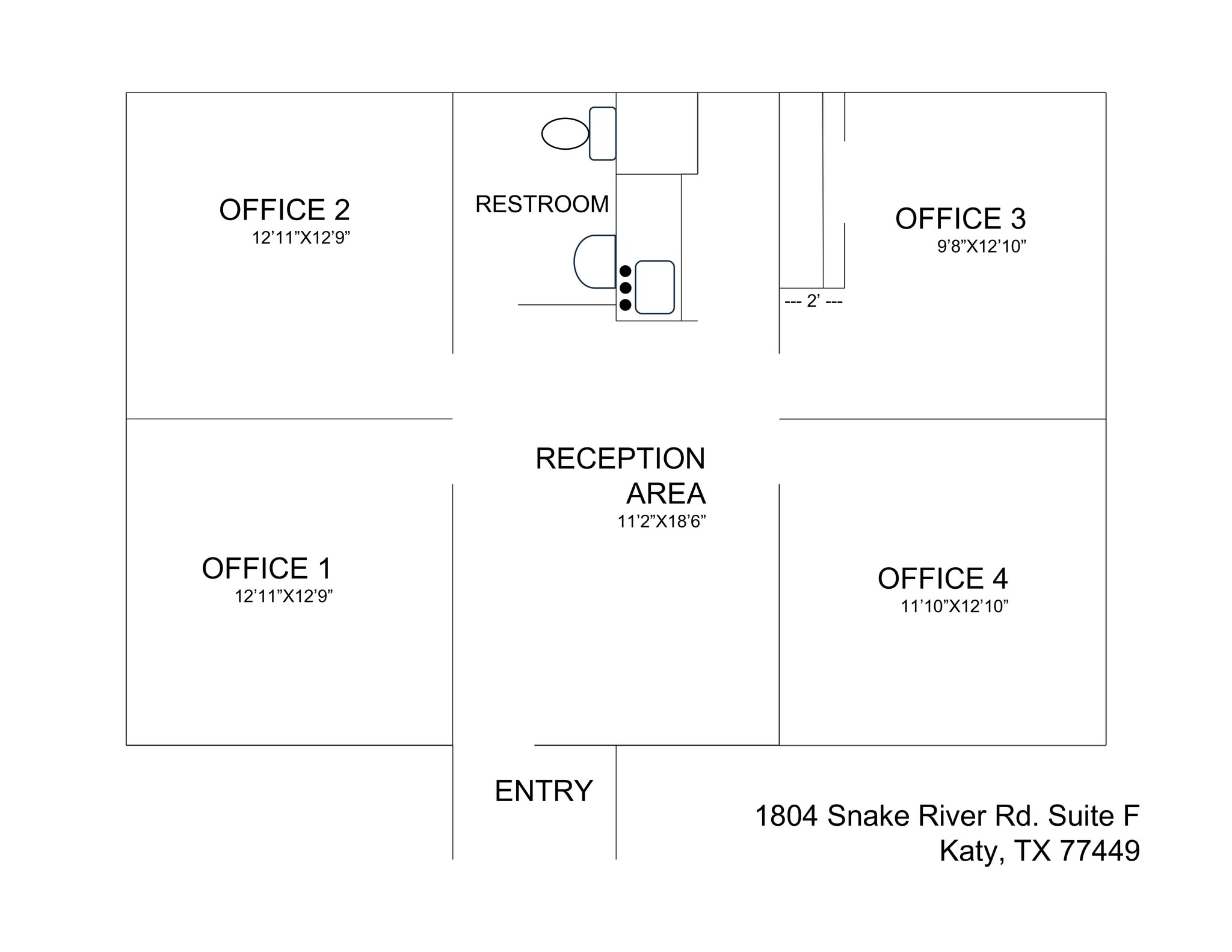 1804 Snake River Rd, Katy, TX for lease Site Plan- Image 1 of 1