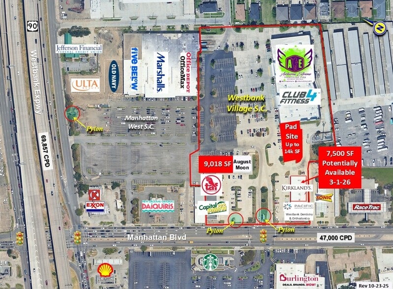 875 Manhattan Blvd, Harvey, LA for lease - Building Photo - Image 2 of 5