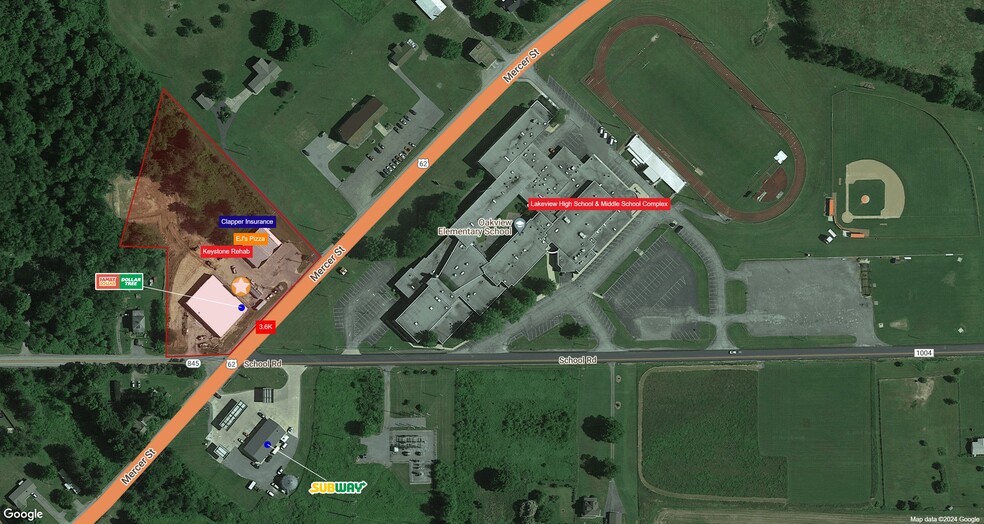 2447 Mercer St, Stoneboro, PA for lease - Primary Photo - Image 1 of 3