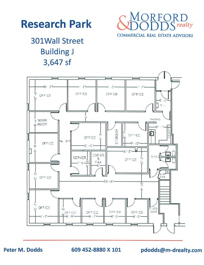 301-325 Wall St, Princeton, NJ for lease Floor Plan- Image 1 of 1