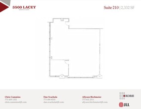 3500 Lacey Rd, Downers Grove, IL for lease Floor Plan- Image 1 of 1