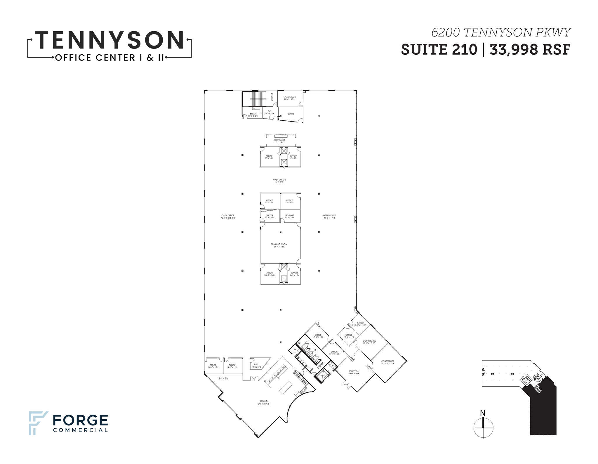 6100 Tennyson Pky, Plano, TX for lease Floor Plan- Image 1 of 3