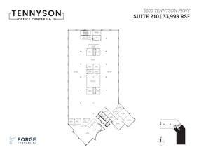 6100 Tennyson Pky, Plano, TX for lease Floor Plan- Image 1 of 11