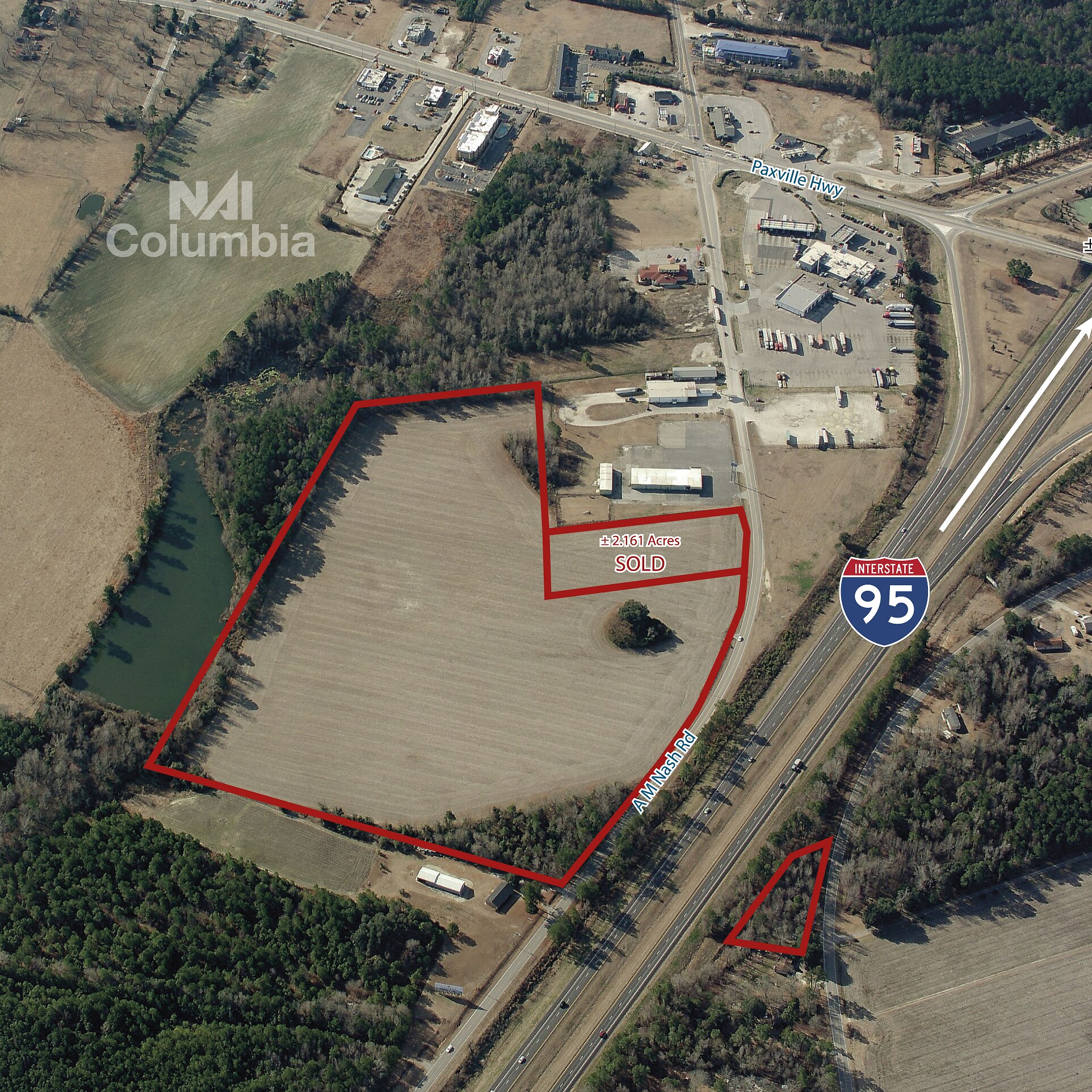 1867 Am Nash St, Manning, SC for sale Aerial- Image 1 of 6