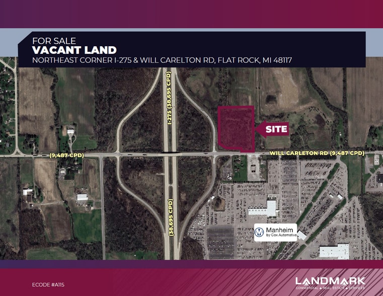 Will Carleton Rd, Carleton, MI for sale - Building Photo - Image 1 of 3