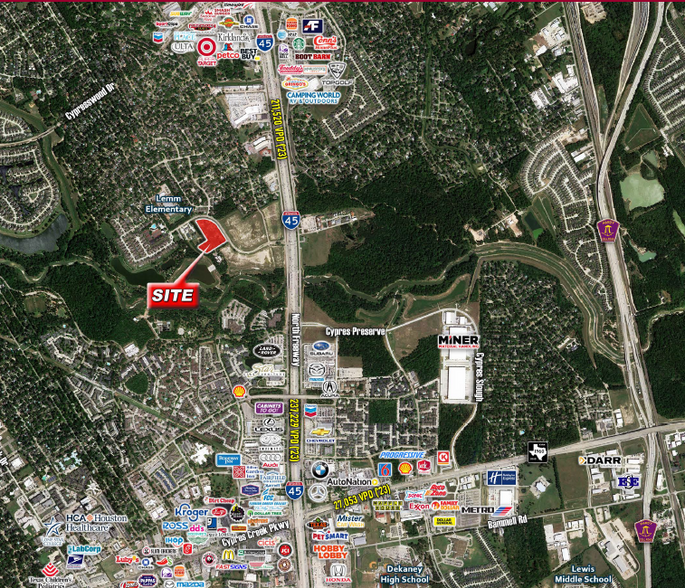 IH-45 @ Cypress Oaks Dr, Spring, TX for sale - Building Photo - Image 2 of 2