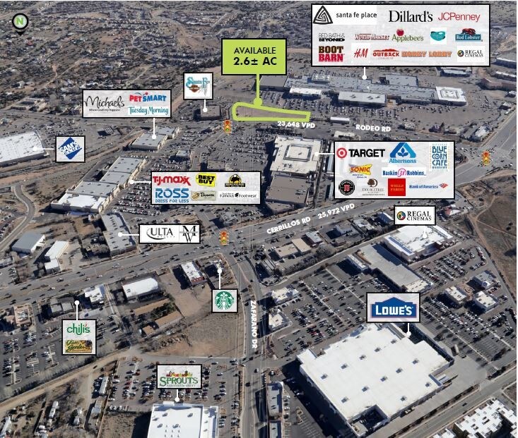 Sec Cerrillos Boulevard & Rodeo Rd, Santa Fe, NM 87507