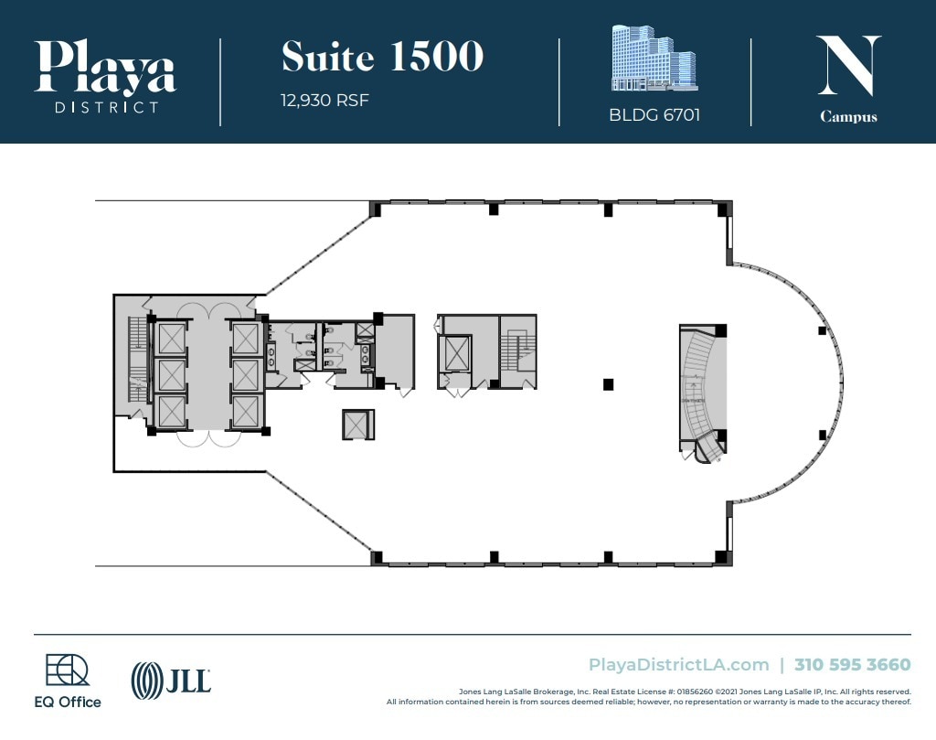 6100 Center Dr, Los Angeles, CA for lease Floor Plan- Image 1 of 1