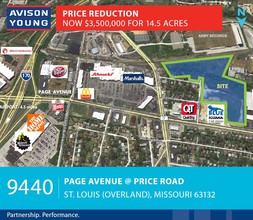 9440 Page Ave, Saint Louis, MO - aerial  map view - Image1