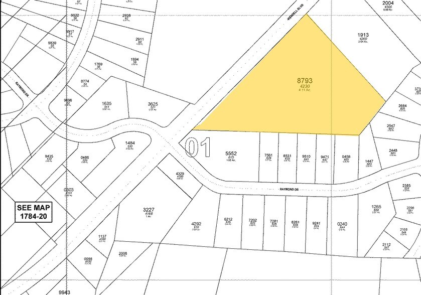 4230 Wendell Blvd, Wendell, NC for sale - Plat Map - Image 2 of 22