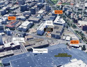 606 W Colfax Ave, Denver, CO - AERIAL  map view - Image1