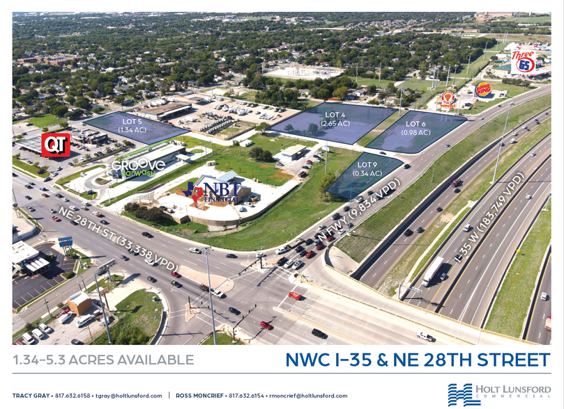 NWQ I35 W and NW 28th St, Fort Worth, TX for sale - Building Photo - Image 1 of 4