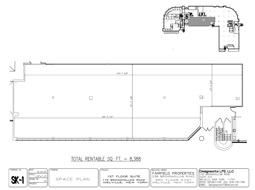 175 Broadhollow Rd, Melville, NY for lease Floor Plan- Image 1 of 1