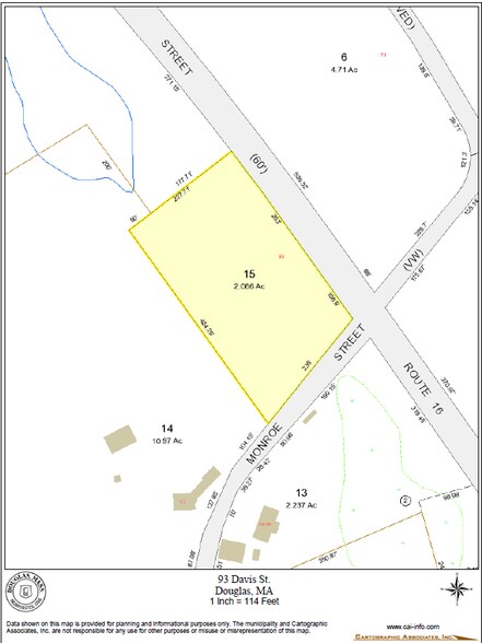 93 Davis St, Douglas, MA for sale - Primary Photo - Image 1 of 1