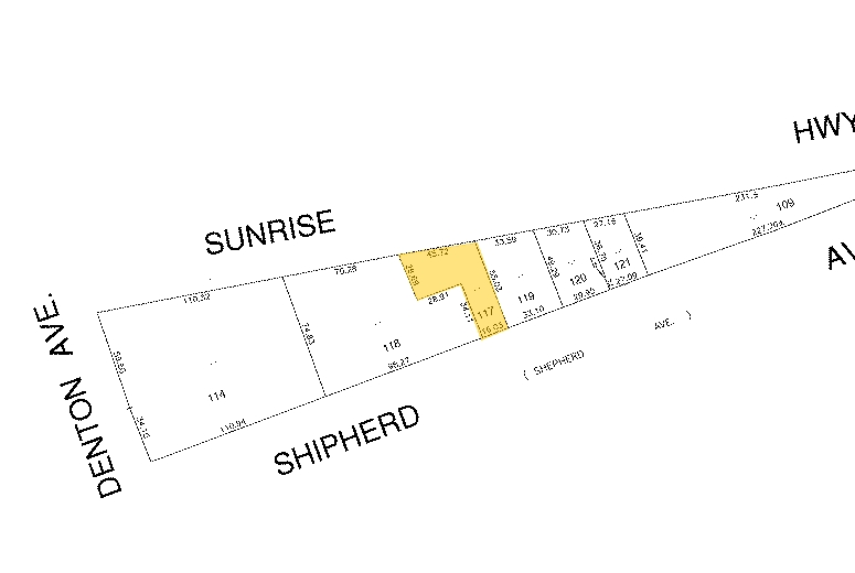 215-227 Sunrise Hwy, Lynbrook, NY for sale - Plat Map - Image 1 of 1