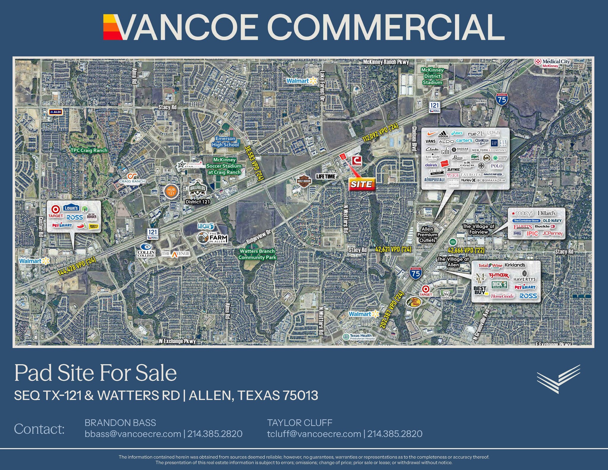 SEQ TX-121 & Watters Rd, Allen, TX for sale Building Photo- Image 1 of 7