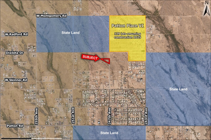 Duane Lane, Wittmann, AZ for sale - Aerial - Image 2 of 6
