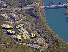 6300 Bridgepoint Pky, Austin, TX - AERIAL  map view
