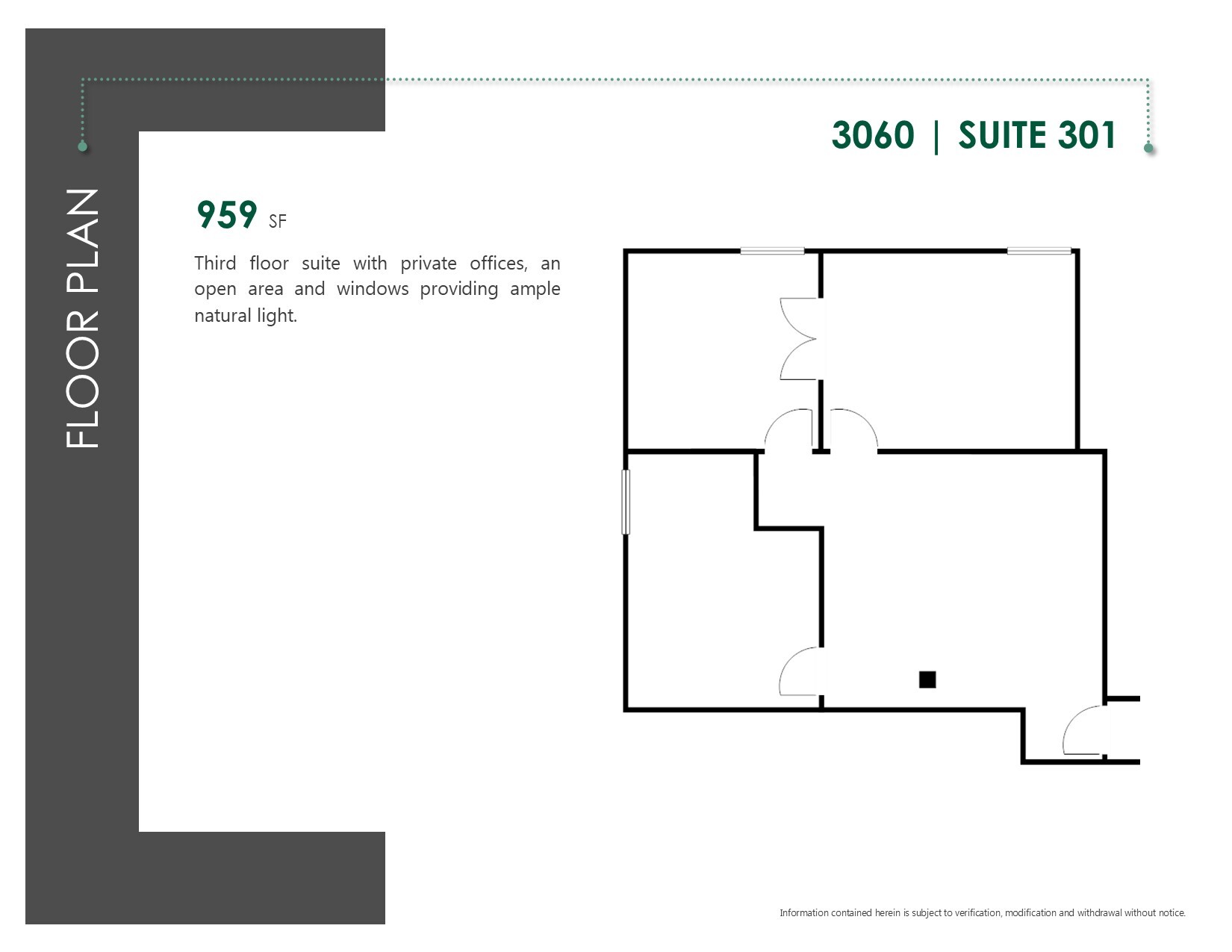 3060-3080 Ogden Ave, Lisle, IL for lease Floor Plan- Image 1 of 1