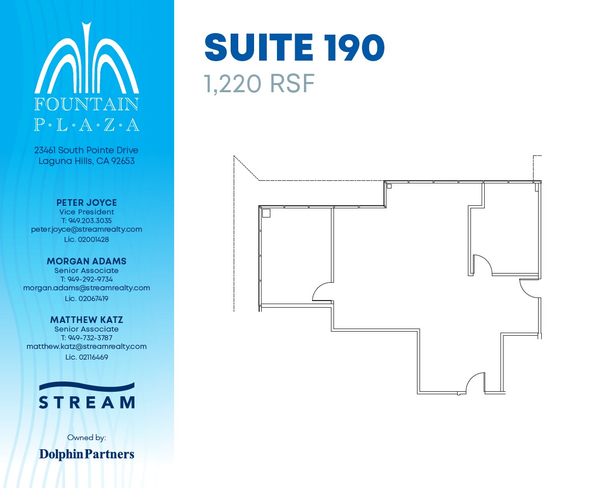 23461 S Pointe Dr, Laguna Hills, CA for lease Floor Plan- Image 1 of 5