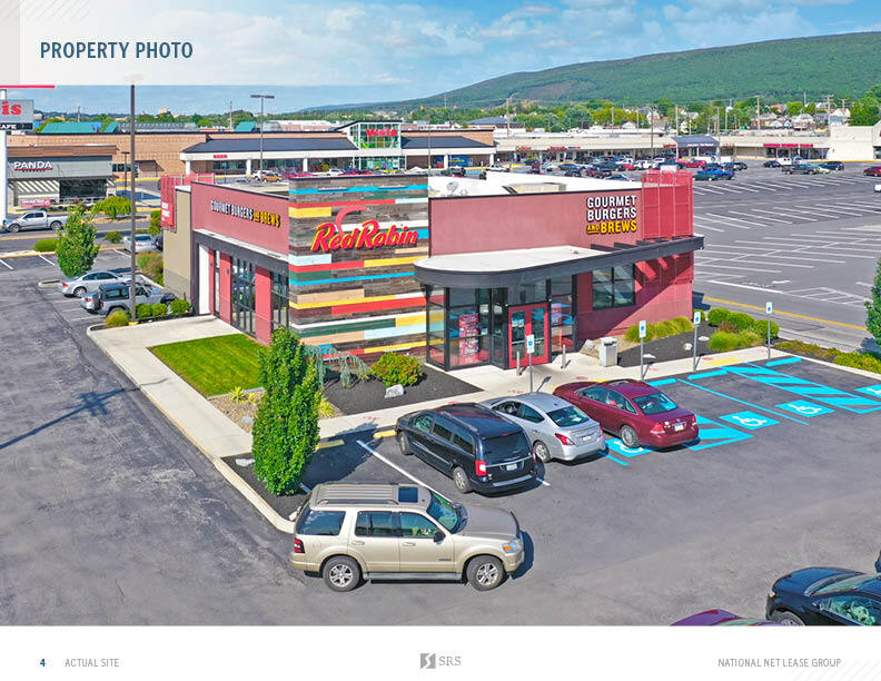 30 Park Hills, Altoona, PA 16602 Red Robin 8yrs Corp NNN Strong