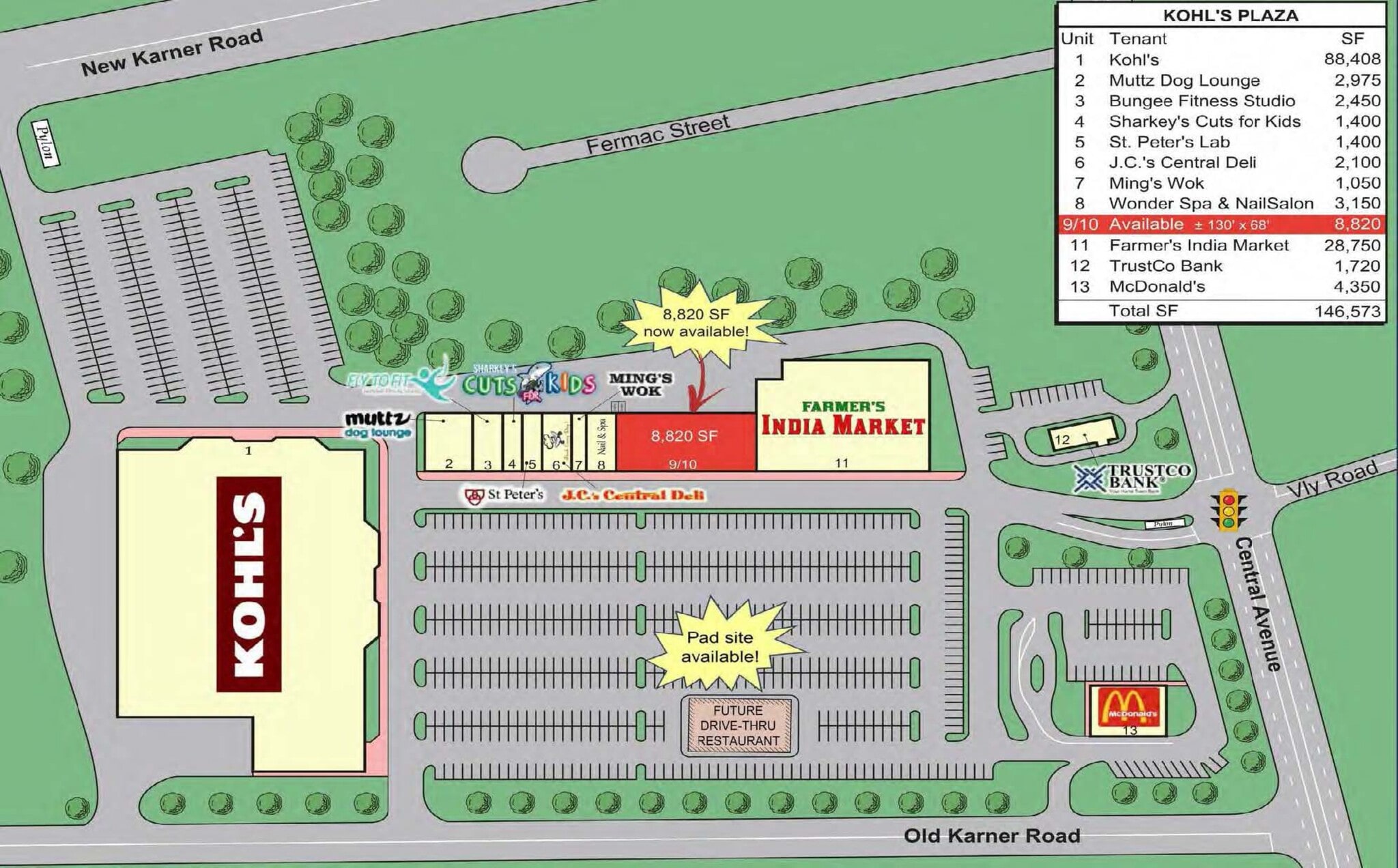1814 Central Ave, Colonie, NY for lease Site Plan- Image 1 of 12